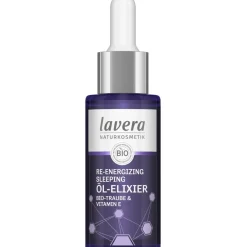 Gezichtsverzorging|Dagverzorging^Lavera Re-Energising Sleeping Oil Elixir