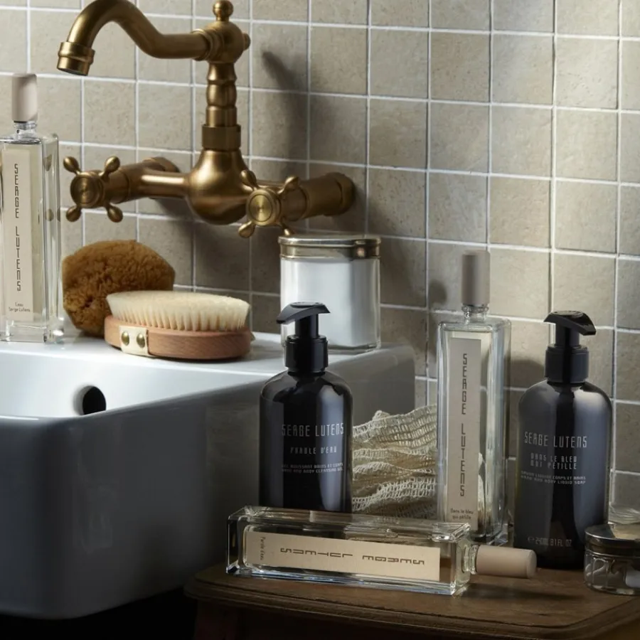 Frans Parfum|Douchegels Heren^Serge Lutens Reinigende gel voor hand en lichaam, L'Eau