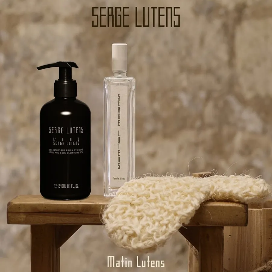Frans Parfum|Douchegels Heren^Serge Lutens Reinigende gel voor hand en lichaam, Dans le bleu qui pétille