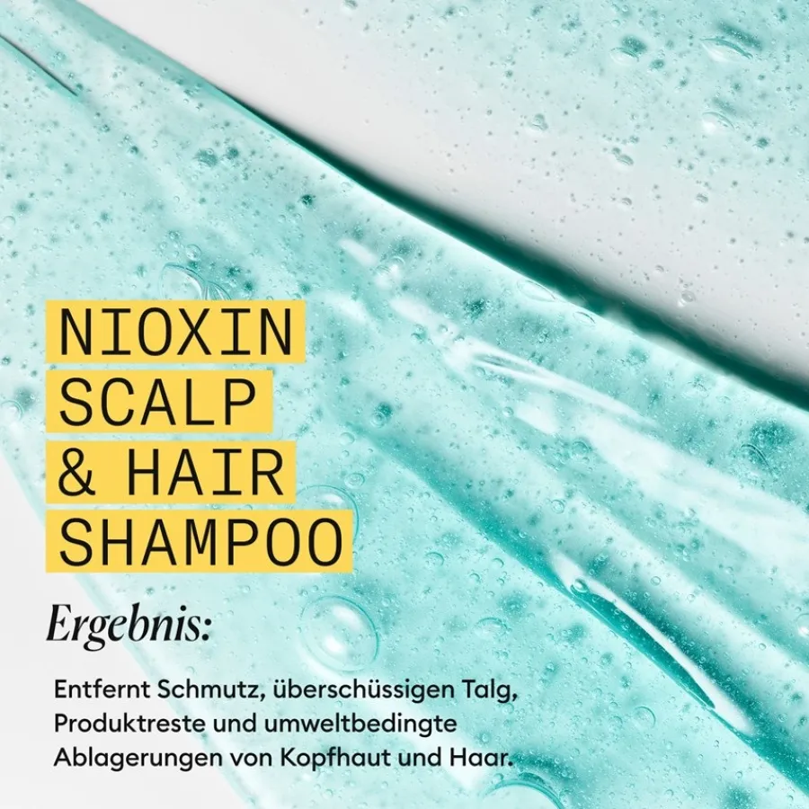 Droog Haar^Nioxin Reinigende shampoo, Natuurlijk haar progressieve uitdunning
