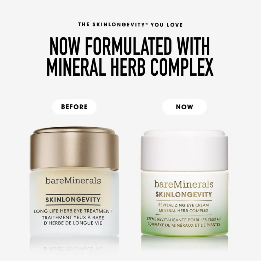 Oogcrème^bareMinerals Revitalizing Eye Cream, SKINLONGEVITY