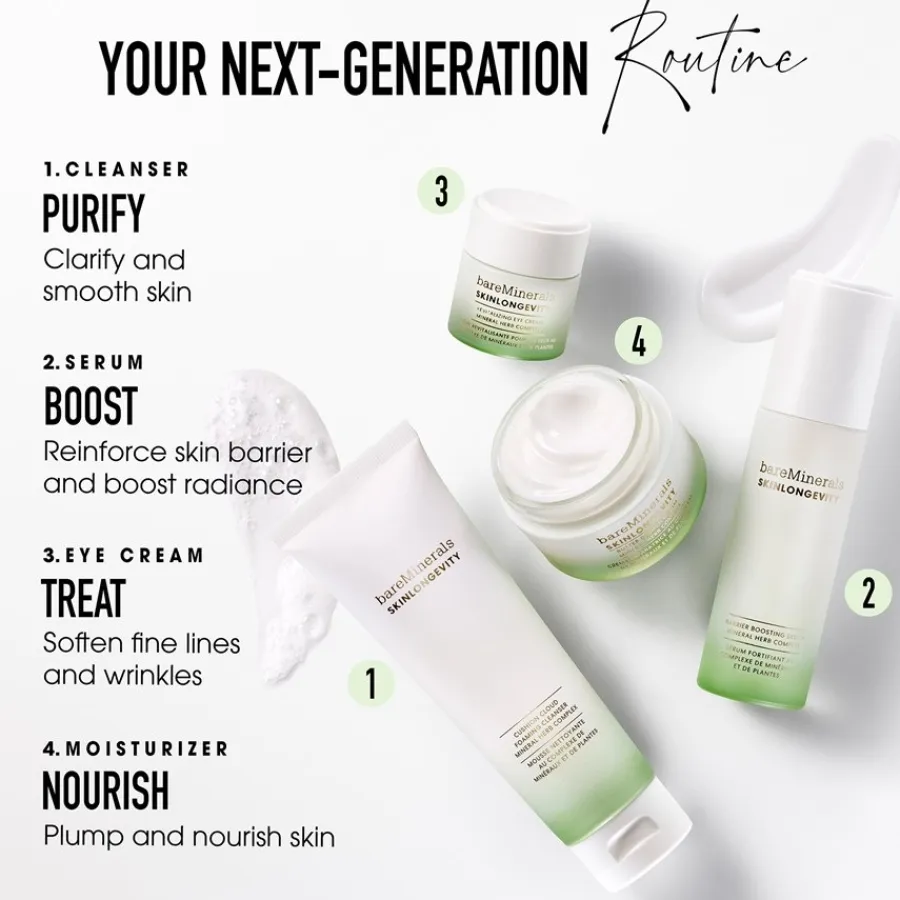 Oogcrème^bareMinerals Revitalizing Eye Cream, SKINLONGEVITY