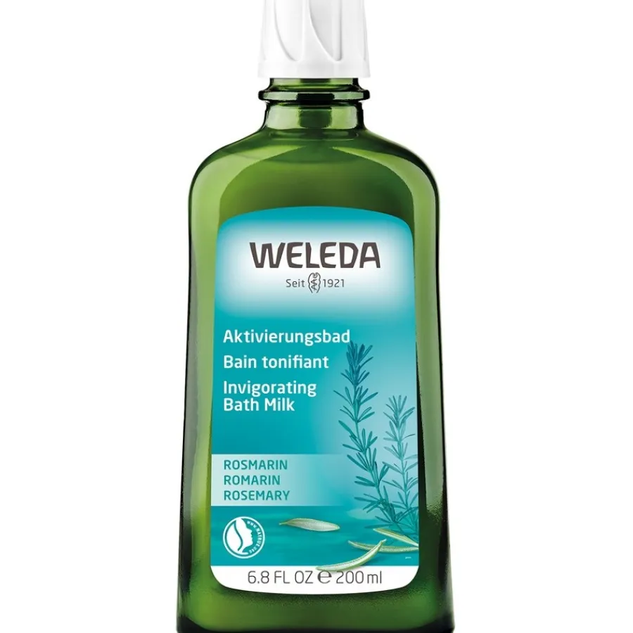 Nagels|Haarverzorging^WELEDA Rozemarijn activeringsbad, Essentiële oliën geven energie en activeren de zintuigen