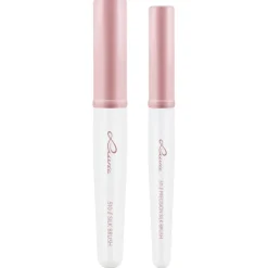 Blush Kwasten|Lippenselen^Luvia Cosmetics Silk Brush Duo, Snoep