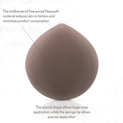 Make-Upsponzen^Luvia Cosmetics Single Makeup Puff