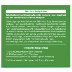 Heren|Hand & Voet^WELEDA Skin Food Body Butter, Voedende, snel absorberende textuur voor de droge huid