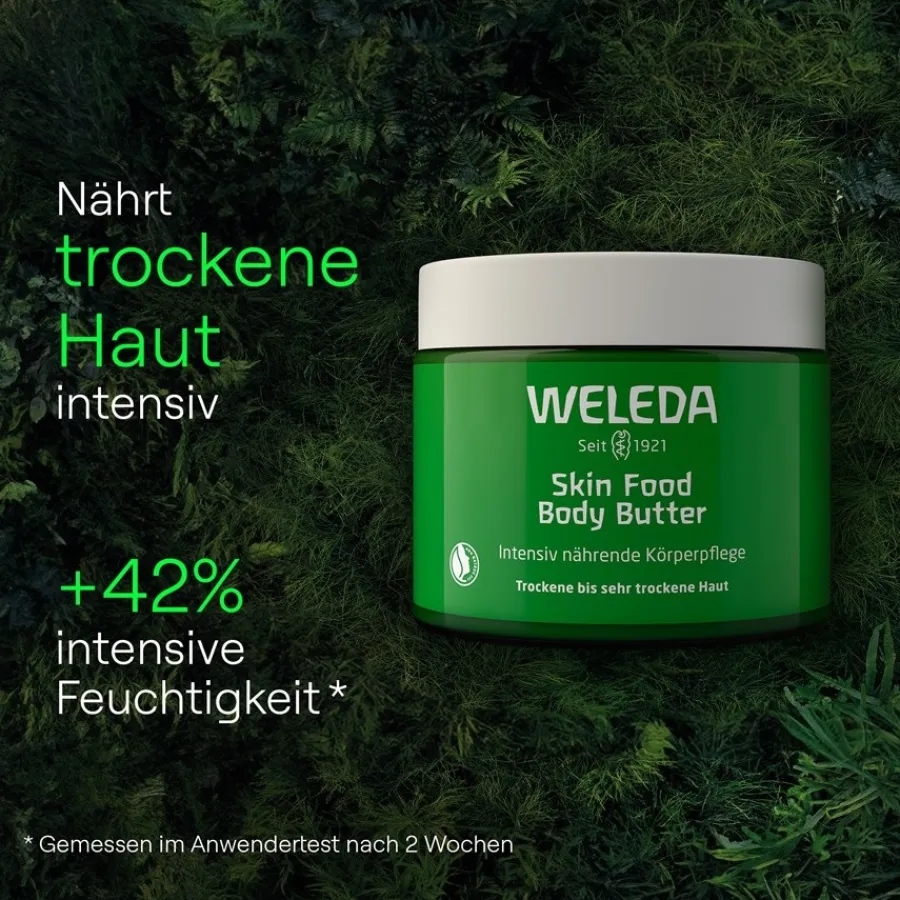 Heren|Hand & Voet^WELEDA Skin Food Body Butter, Voedende, snel absorberende textuur voor de droge huid
