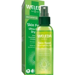Gezichtsverzorging|Dagverzorging^WELEDA Skin Food Ultra-Light Droge Olie, Lichte, hydraterende 2-fasen spray voor de normale tot droge huid