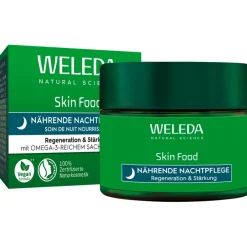 Gezichtsverzorging|Dagverzorging^WELEDA Skin Food Voedende Nachtverzorging, Versterkt de huidbarrière & regenereert de droge gezichtshuid