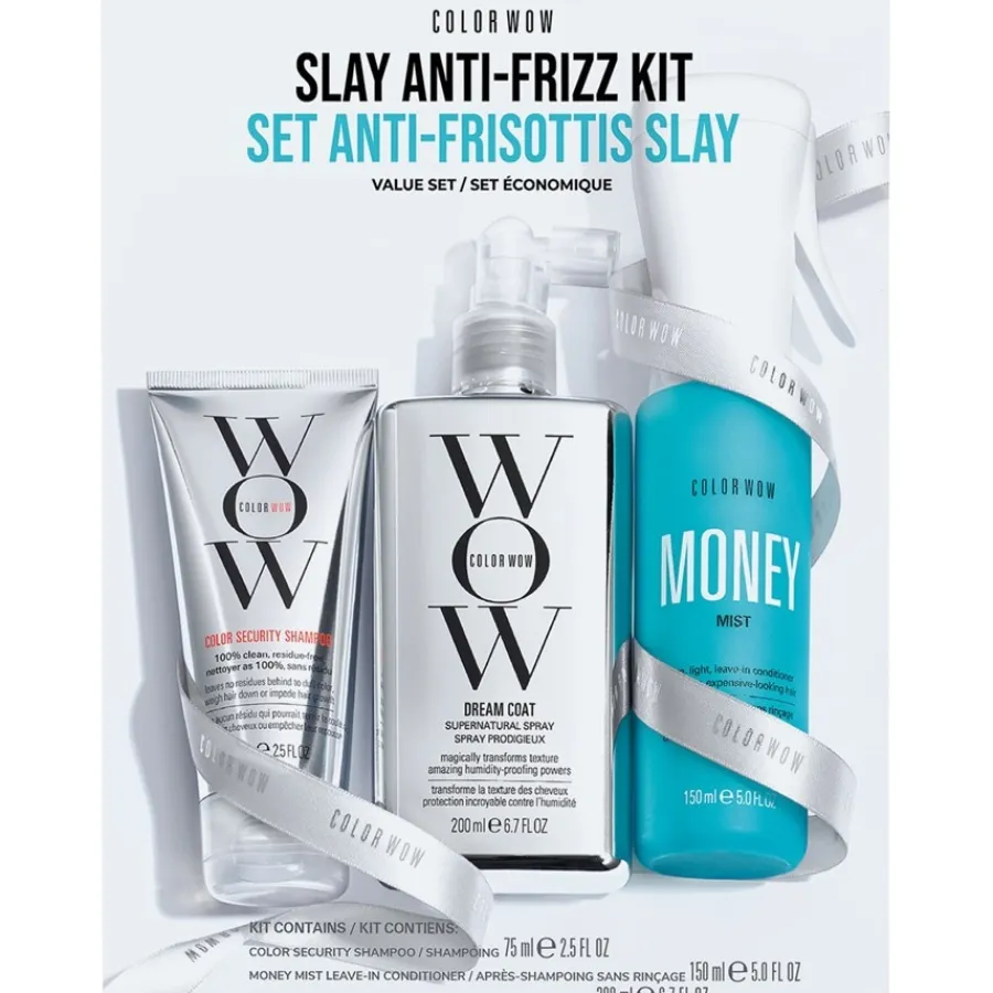 Leave-In Conditioner^COLOR WOW Slay Anti-Kroes Kit