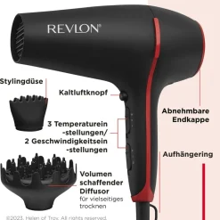 Föhns^Revlon SmoothStay Hair Dryer RVDR5317E