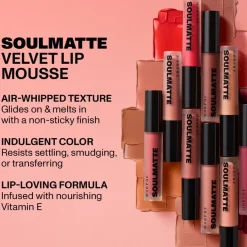 Liquid Lipstick^Morphe Soulmatte Velvet Lip Mousse
