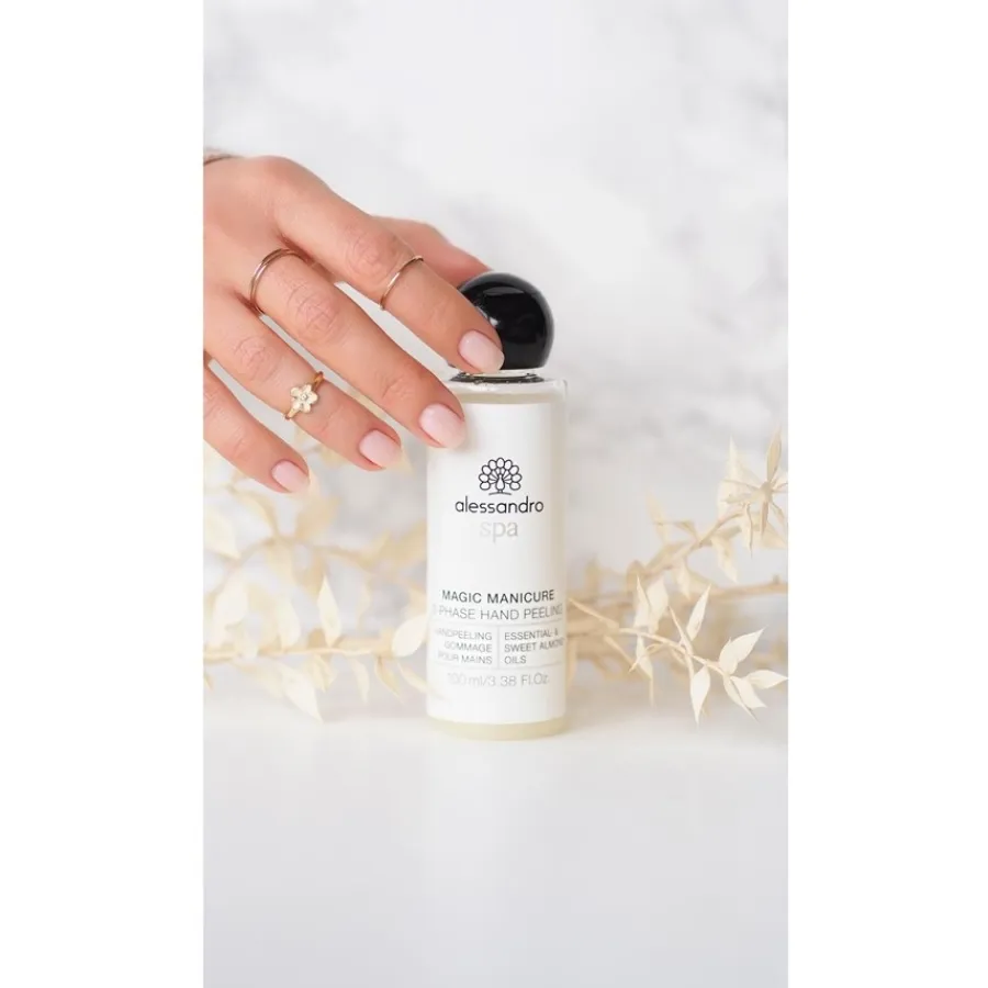Handscrub^Alessandro Spa Magic Manicure 2-Fasen Hand Scrub