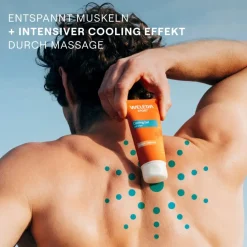 Nagels|Haarverzorging^WELEDA Sport verkoelende gel arnica, Verkoelt onmiddellijk, hydrateert en ondersteunt spierontspanning