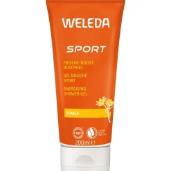 Reiniging|Reiniging^WELEDA Sportverfrissing Boost Douchegel Arnica, Recharge your energy in the shower