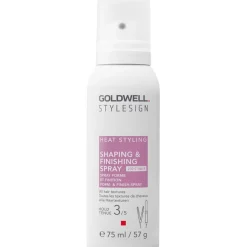 Krullend Haar|Dun & Steil Haar^Goldwell Stylesign Hittestyling Vorm-&-Finish-Spray
