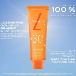 Zonnebrandcrème^Lancaster Sun Beauty Gezichtsgel SPF30