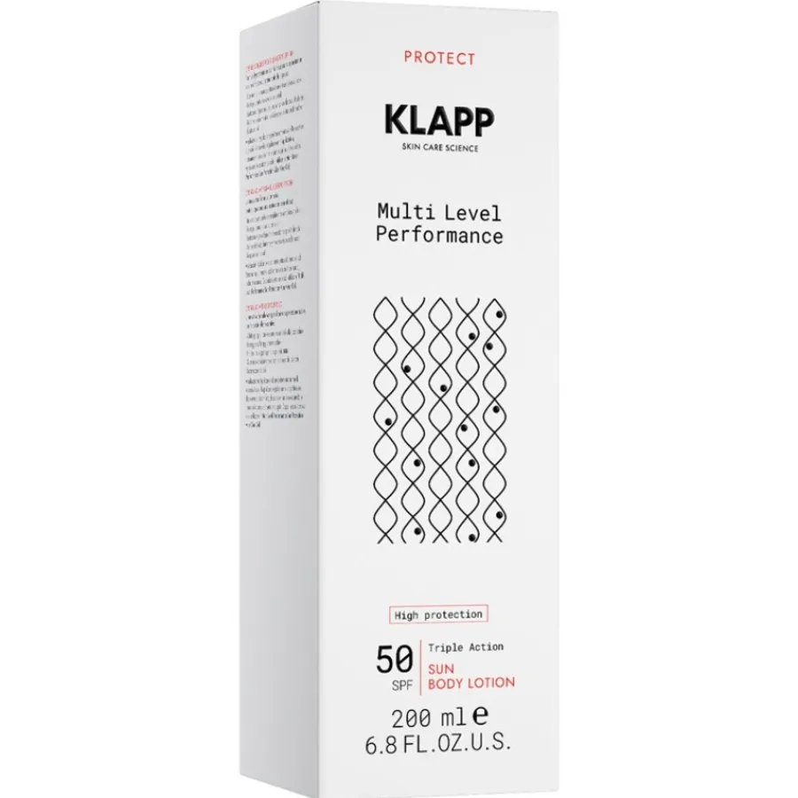 Zonnebrand^KLAPP Sun Body Lotion 50 SPF