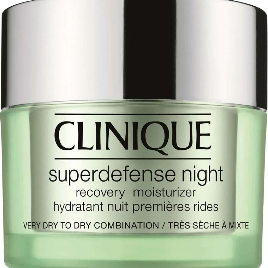 Nachtcrème^Clinique Superdefense Night Recovery Moisturizer Hauttyp 1/2