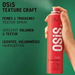 Droog Haar|Dun & Steil Haar^Schwarzkopf Professional Textuur Craft Spray voor droge textuur