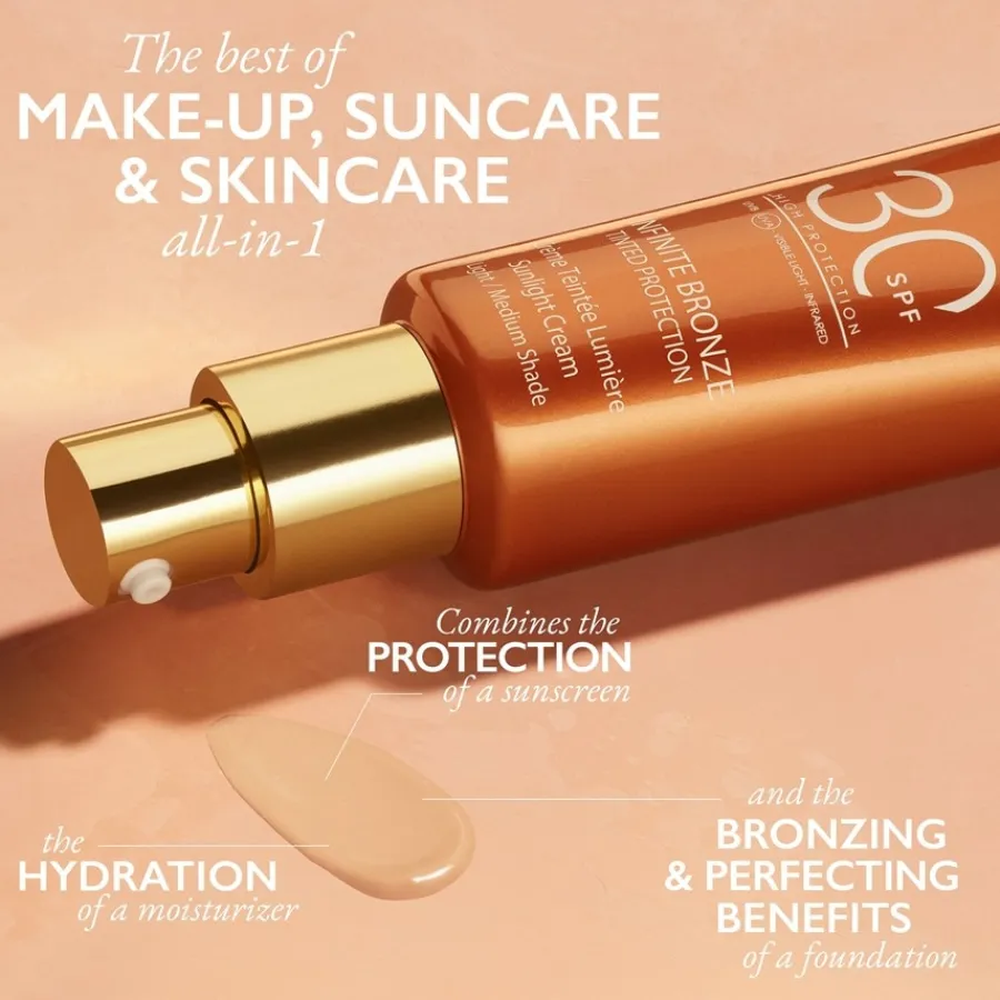 Zonnemake-Up|Zonnebrandcrème^Lancaster Tinted Sunlight Cream SPF30