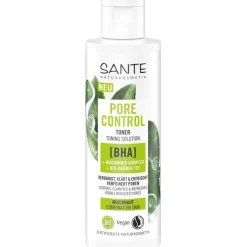Reiniging|Gezichtstoners^Sante Naturkosmetik Toner tegen poriën met BHA, niacinamide complex & organische groene thee