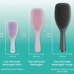Anti-Klit Borstels^Tangle Teezer Ultimate Mini - Lavendel, Steil & krullend haar