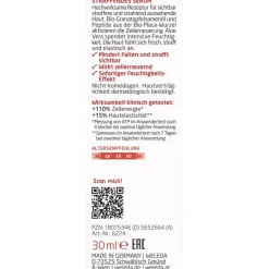 Gezichtsverzorging|Dagverzorging^WELEDA Verstevigend serum granaatappel & maca peptiden, Vermindert rimpels en verstevigt zichtbaar