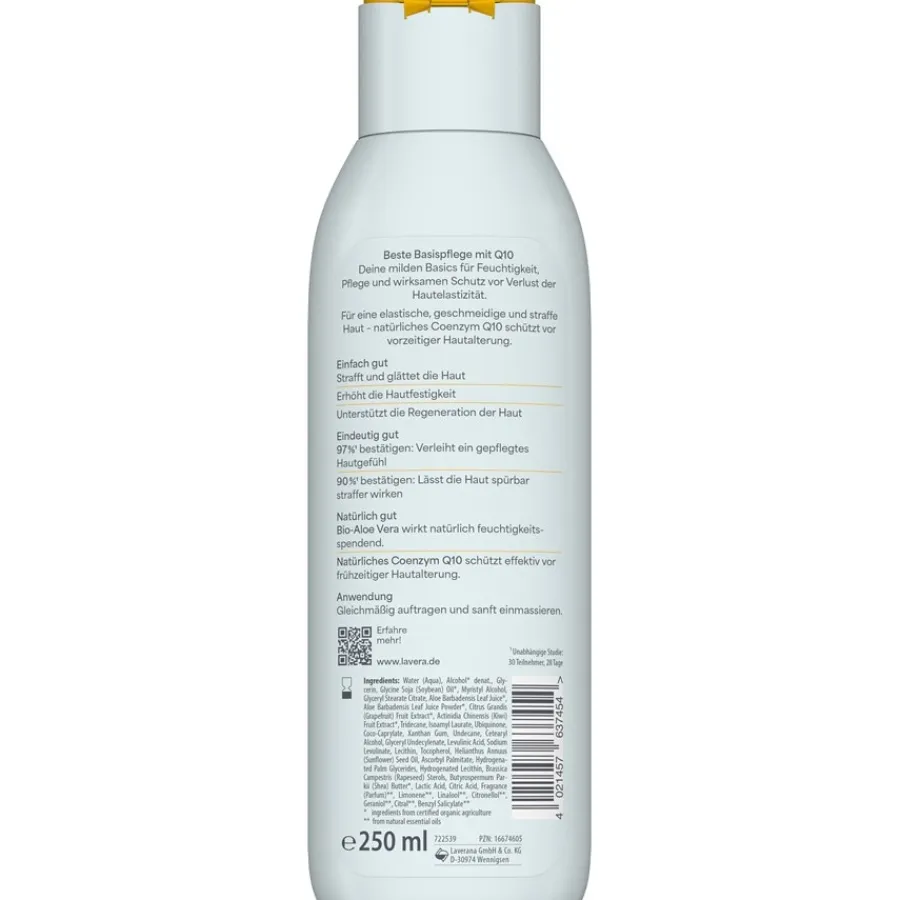 Lotion^Lavera verstevigende bodylotion, Biologische aloë vera & natuurlijk co-enzym Q10