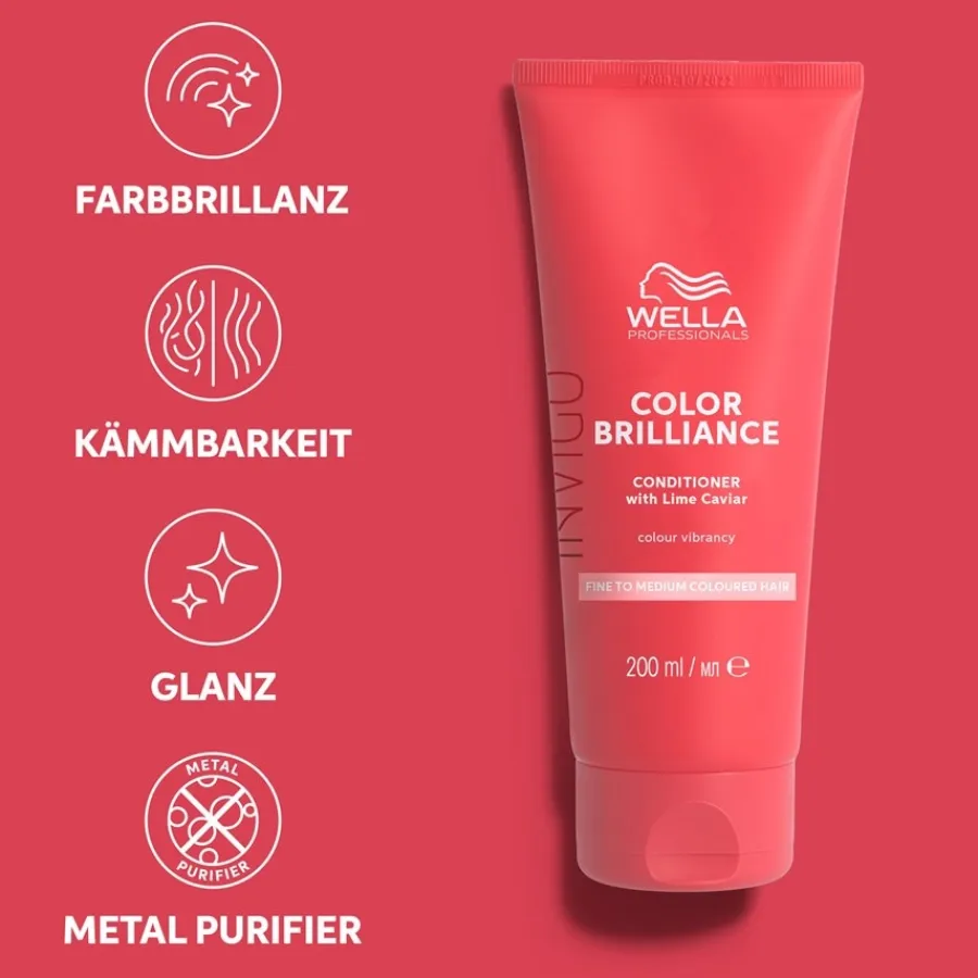 Conditioner Voor Beschadigd Haar|Anti-Pluis Conditioner^Wella Vibrant Color Conditioner Fine/Normal Hair