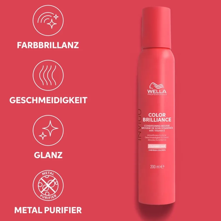 Haarbehandeling Voor Gekleurd Haar|Gekleurd Haar^Wella Vitamin Conditioning Mousse