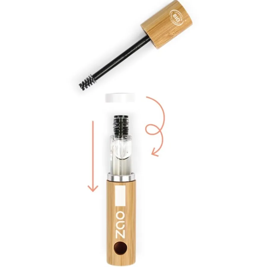 Ogen|Wenkbrauwgel^Zao Wenkbrauw fixerende gel navulling