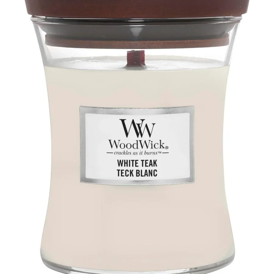 Luchtverfrissers|Geurstenen^WoodWick Wit teakhout