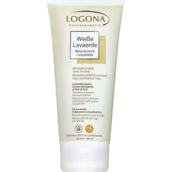 Reiniging^Logona Witte lavaklei wascrème, Lotusbloesem