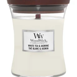 Luchtverfrissers|Geurstenen^WoodWick Witte thee & jasmijn