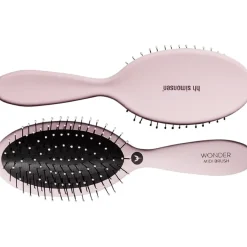 Platte Borstels & Paddle Brushes^HH Simonsen Wonder Brush Midi Dusty Rose