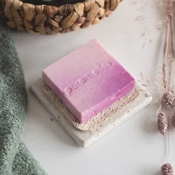 Accessoires Pedicure|Zelfbruinerhandschoenen^puremetics Zeepbakje met luffa