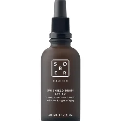 Gezichtscrème^sober Zonnebrand druppels SPF 50