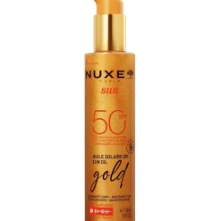 Zonnebrand|Zonnebrandcrème^Nuxe Zonnebrandolie SPF50, Gold