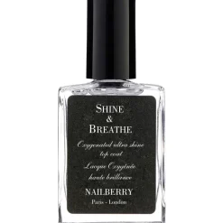 Topcoat|Nagellak^Nailberry Zuurstofrijke aflak, Shine & Breathe